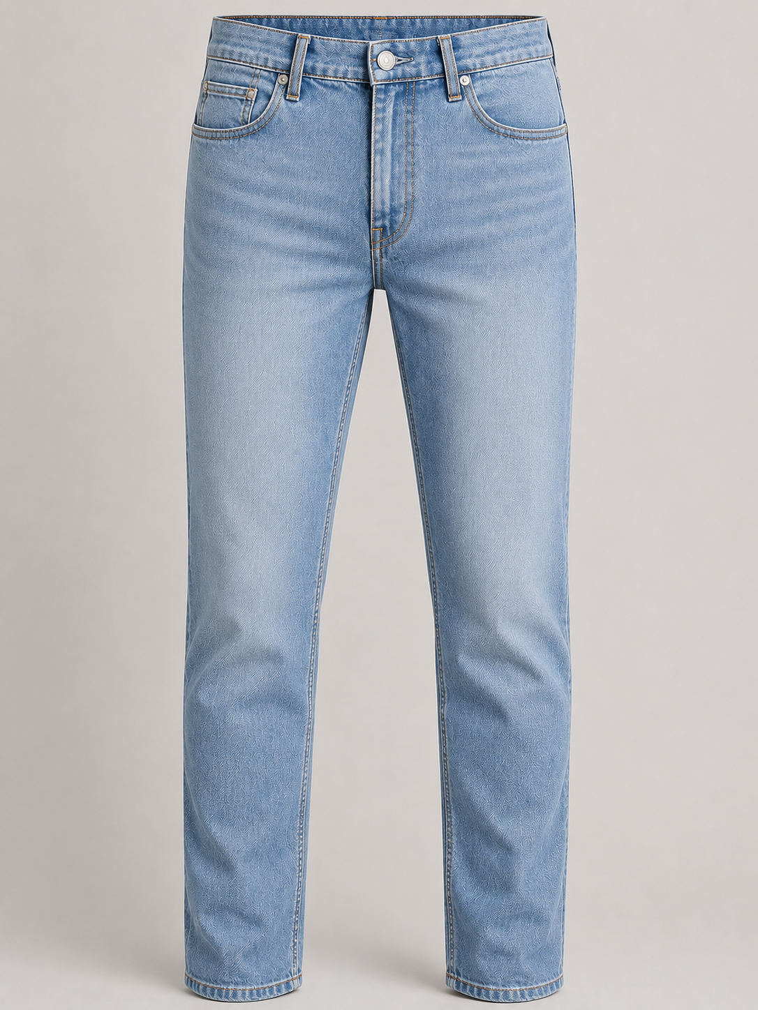 Light Wash Slim-Fit Denim Jeans | Chlorry Hurry